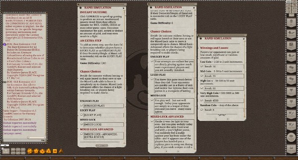 Скриншот из Fantasy Grounds - GAMBLING &frasl; TAROT PACK: Den of Iniquity (Any)