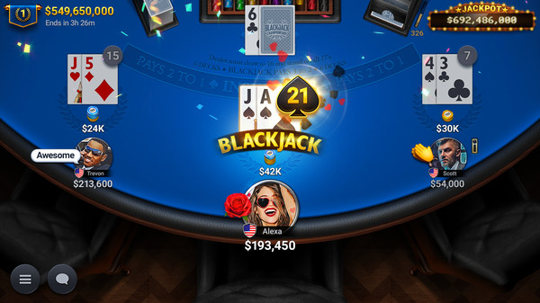 Скриншот из Blackjack Championship