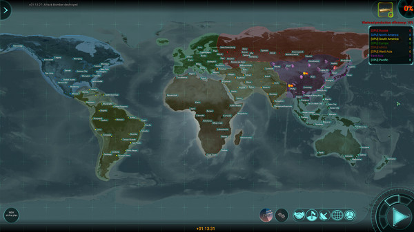 ICBM game for Linux 1