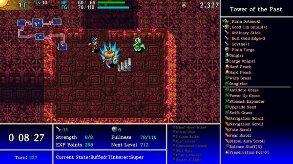 Скриншот из Shiren the Wanderer: The Tower of Fortune and the Dice of Fate