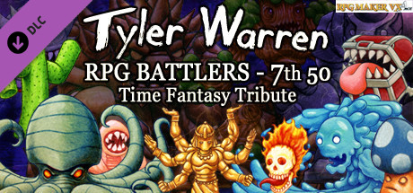 RPG Maker VX Ace - Tyler Warren RPG Battlers 7th 50 - Time Fantasy Tribute cover art