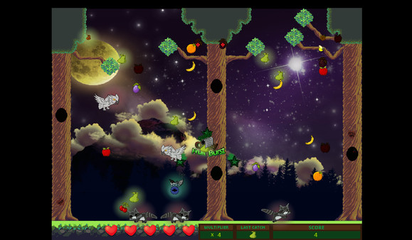 Kōmori Fruit Rush game for Linux 1