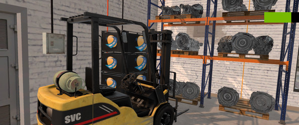 Скриншот из Basic Car Repair Garage VR