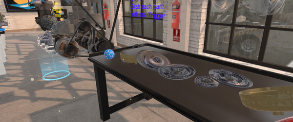 Скриншот из Basic Car Repair Garage VR