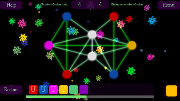 Скриншот из Np Problems: Vertex Coloring