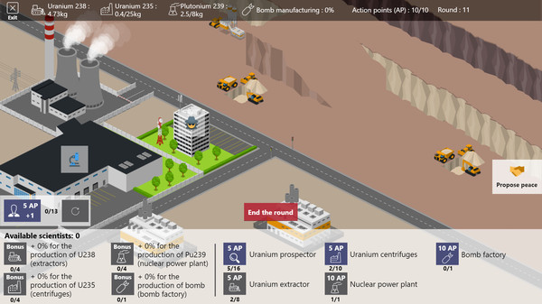 Скриншот из Nuclear Arms Race - Supporter pack