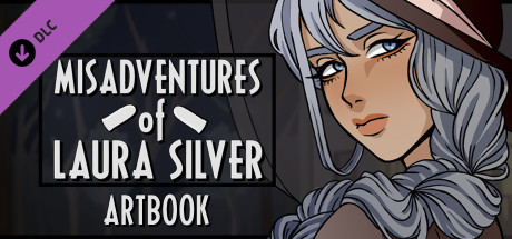 Misadventures of Laura Silver Official Artbook cover art