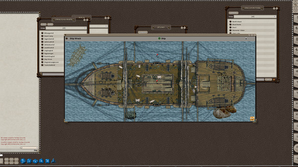 Скриншот из Fantasy Grounds - Vikings Tale: The Great Voyage (5E)
