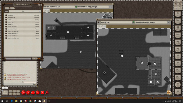 Скриншот из Fantasy Grounds - Forest Tavern (Map Pack)