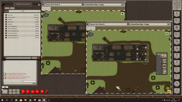 Скриншот из Fantasy Grounds - Forest Tavern (Map Pack)