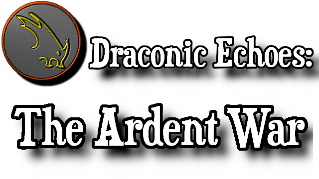 Draconic Echoes: The Ardent War Logo
