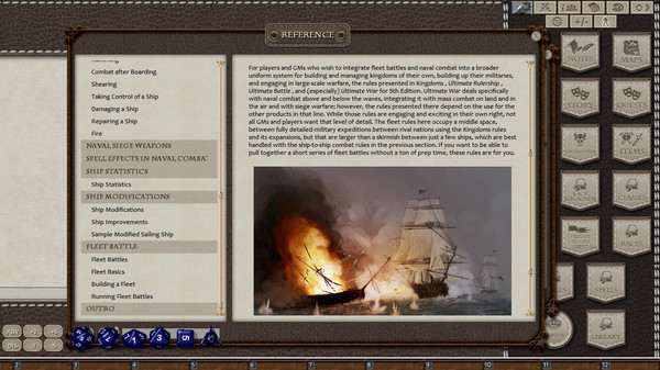 Скриншот из Fantasy Grounds - Ultimate Ships (5E)