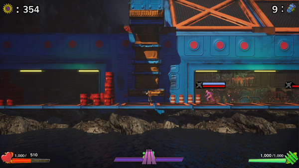 Скриншот из Kamodo Steve: Janitor on Fire!