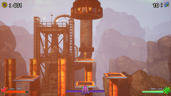 Скриншот из Kamodo Steve: Janitor on Fire!