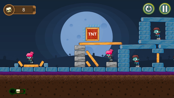 Скриншот из Angry Zombies