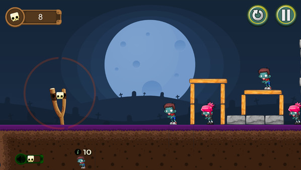 Скриншот из Angry Zombies