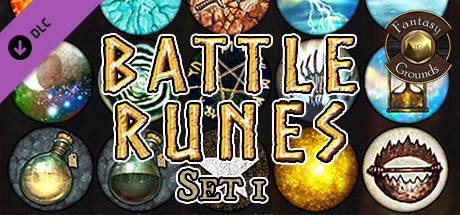 Fantasy Grounds - Battle Runes 1 Spell Effect Tokens (Token Pack) cover art