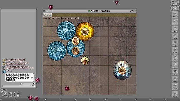 Скриншот из Fantasy Grounds - Battle Runes 1 Spell Effect Tokens (Token Pack)