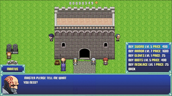 Скриншот из SuperGrind RPG