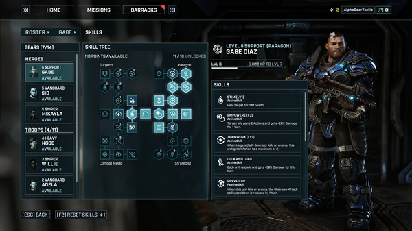 Скриншот из Gears Tactics