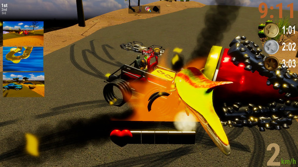 Скриншот из Race! Make 'm finish...