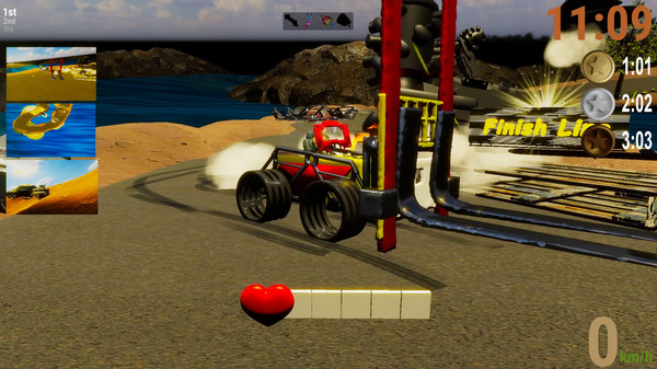 Скриншот из Race! Make 'm finish...