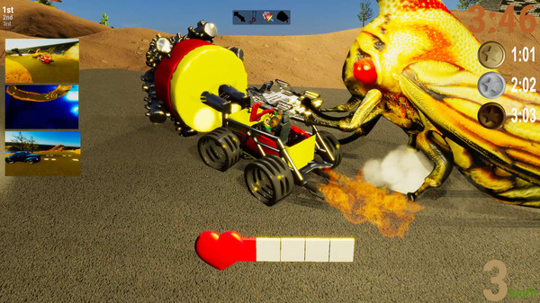 Скриншот из Race! Make 'm finish...