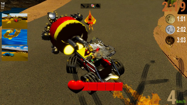 Скриншот из Race! Make 'm finish...