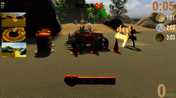 Скриншот из Race! Make 'm finish...