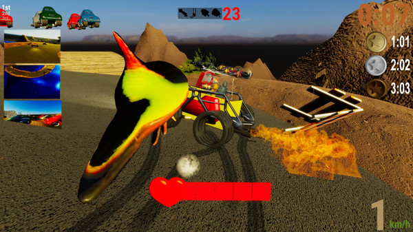 Скриншот из Race! Make 'm finish...