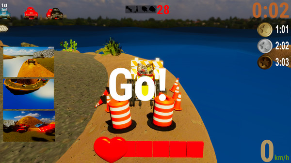 Скриншот из Race! Make 'm finish...