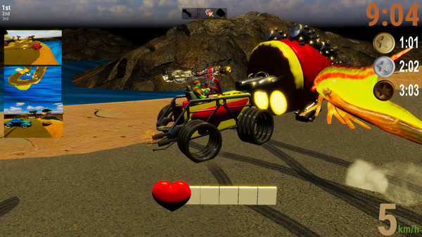 Скриншот из Race! Make 'm finish...