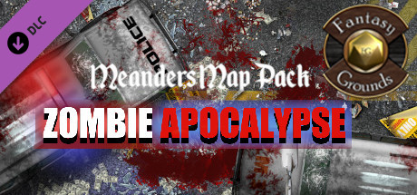 Fantasy Grounds - Meanders Map Pack Zombie Apocalypse (Map Pack)