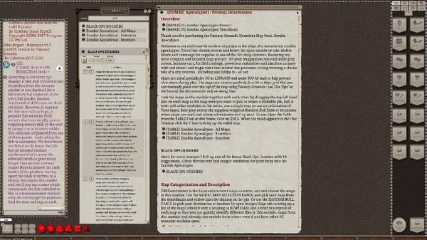 Скриншот из Fantasy Grounds - Meanders Map Pack Zombie Apocalypse (Map Pack)