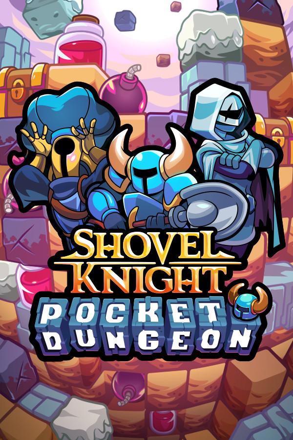 Steam portrait for Shovel Knight Pocket Dungeon.