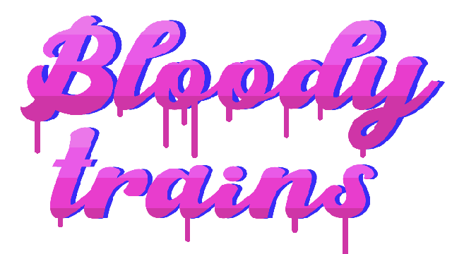 Bloody trains Logo
