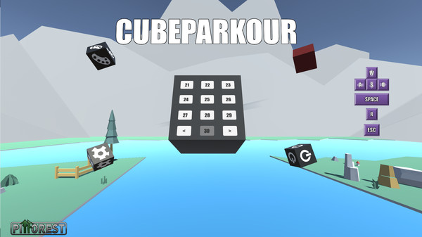 Скриншот из CubeParkour