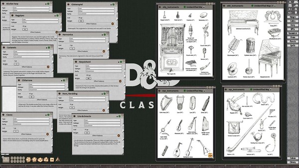 Скриншот из Fantasy Grounds - D&D Classics: PHBR7 The Complete Bard's Handbook (2E)