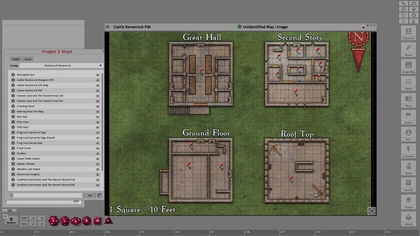 Скриншот из Fantasy Grounds - Mystery at Ravenrock (5E)