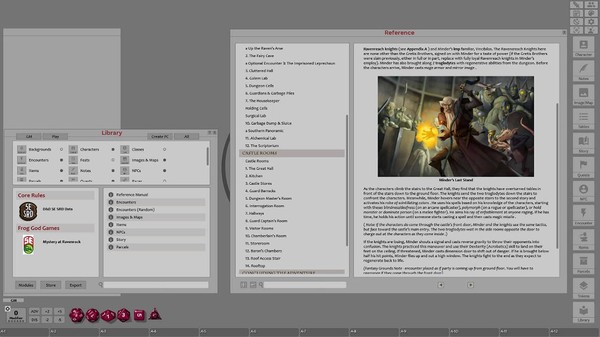 Скриншот из Fantasy Grounds - Mystery at Ravenrock (5E)