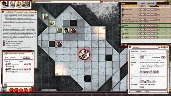 Скриншот из Fantasy Grounds - Pathfinder 2 RPG - Age of Ashes AP 5: Against the Scarlet Triad (PFRPG2)