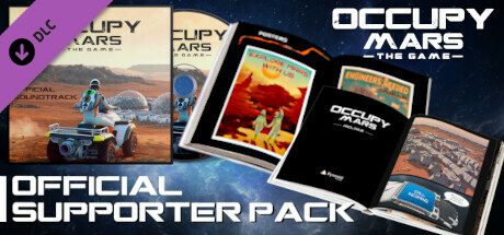 Occupy Mars: Supporter Pack: Official Soundtrack, ArtBook, Comic Book & more cover art