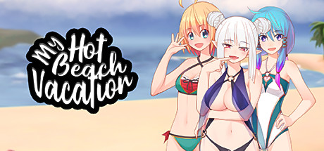 My hot beach vacation cover art