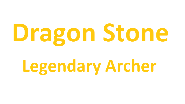 Dragon Stone - Legendary Archer Logo