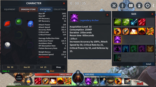 Скриншот из Dragon Stone - Legendary Archer