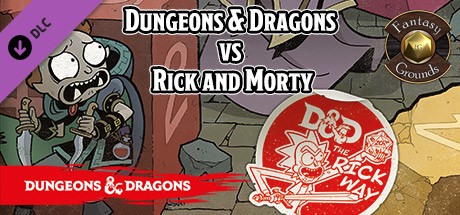 Fantasy Grounds - Dungeons & Dragons vs Rick and Morty cover art