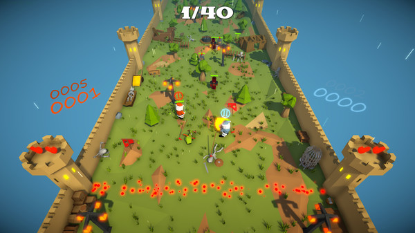 Скриншот из My Super Defender: Battle Santa Edition