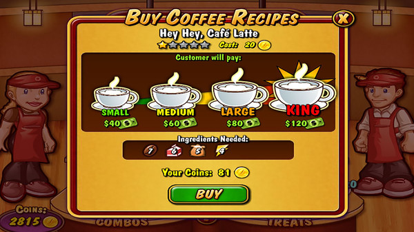 Скриншот из Coffee Rush