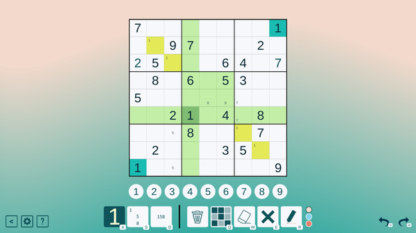 Скриншот из Classic Sudoku
