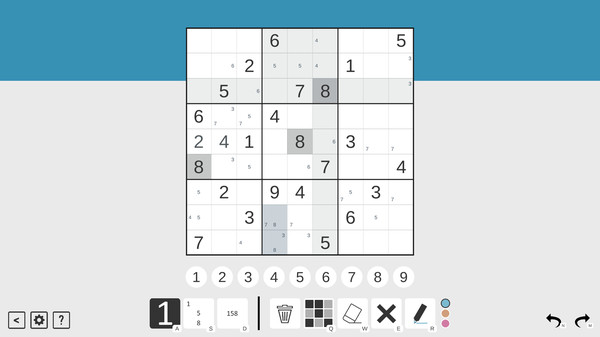 Скриншот из Classic Sudoku
